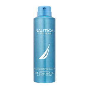 image:imageNautica Pure Blue Eau de Toilette 33 fl oz Pack of 1 Notes of Eucalyptus Leather and Vanilla Mens Fragrance Long Lasting Everyday Fragrance Travel SizePure Blue Deo Body Spray