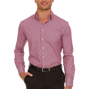 image:imageNautica Regular Fit Long Sleeve Button Down Dress Shirts for Men  Wrinkle Free Long Sleeve Shirt Mens Formal 4Way StretchBlue and Red Check