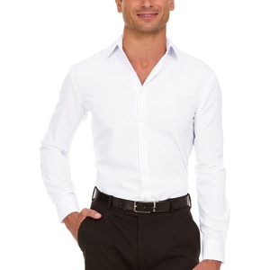 image:imageNautica Regular Fit Long Sleeve Button Down Dress Shirts for Men  Wrinkle Free Long Sleeve Shirt Mens Formal 4Way StretchWhite
