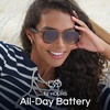 image:imageLucyd Nautica Commander Smart Audio Sunglasses OpenEar Polarized UV400Admiral Brown Gradient  Wide