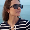 image:imageLucyd Nautica Commander Smart Audio Sunglasses OpenEar Polarized UV400Commander Black  Navy Blue  Standard