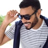 image:imageLucyd Nautica Commander Smart Audio Sunglasses OpenEar Polarized UV400Commander Black  Navy Blue  Standard