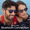 image:imageLucyd Nautica Commander Smart Audio Sunglasses OpenEar Polarized UV400Tailwind Solid Navy Blue  Standard