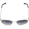 image:imageNAUTICA Unisex SunglassesMatte SilverSmoke Gradient