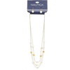image:imageNautica Beaded Station Necklace Earring Set for Women Simulated Pearl