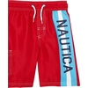 image:imageNautica Boys 47 Swim TrunkSide Stripe Carmine Fk13