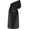 image:imageNautica Boys Heavyweight Hooded Bubble Jacket With Polar Fleece LiningColorblock True Black