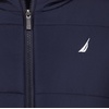 image:imageNautica Boys Heavyweight Hooded Bubble Jacket With Polar Fleece LiningNavy SeasBlack