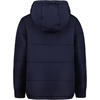 image:imageNautica Boys Heavyweight Hooded Bubble Jacket With Polar Fleece LiningNavy SeasBlack