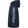 image:imageNautica Boys Heavyweight Hooded Bubble Jacket With Polar Fleece LiningNew Sport Navy