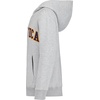 image:imageNautica Boys Long Sleeve Fleece Full Zip Hoodie Comfortable Relaxed FitArched Logo Grey Heather