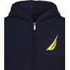 image:imageNautica Boys Long Sleeve Fleece Full Zip Hoodie Comfortable Relaxed FitJclass Sport Navy