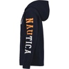 image:imageNautica Boys Long Sleeve Fleece Full Zip Hoodie Comfortable Relaxed FitJclass Sport Navy