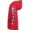 image:imageNautica Boys Long Sleeve Fleece Full Zip Hoodie Comfortable Relaxed FitRed