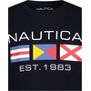 image:imageNautica Boys Long Sleeve Screen Print Graphic TShirtIcon Sport Navy
