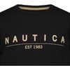 image:imageNautica Boys Long Sleeve Screen Print Graphic TShirtSleeve Flags Black