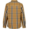 image:imageNautica Boys Long Sleeve Woven ButtonDown Shirt Comfortable Classic FitBrown Sugar Grid Plaid
