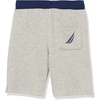 image:imageNautica Boys Pullon Fleece Shorts Drawstring ClosureGrey