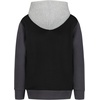image:imageNautica Boys Pullover Fleece Hoodie SweatshirtColor Block BlackGrey