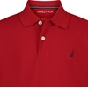 image:imageNautica Boys Short Sleeve Anchor Polo Button Closure Soft amp Comfortable Pique FabricCarmine