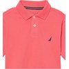 image:imageNautica Boys Short Sleeve Anchor Polo Button Closure Soft amp Comfortable Pique FabricCayenne