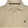image:imageNautica Boys Short Sleeve Anchor Polo Button Closure Soft amp Comfortable Pique FabricFeather Grey Heather