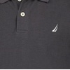 image:imageNautica Boys Short Sleeve Anchor Polo Button Closure Soft amp Comfortable Pique FabricForged Iron