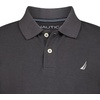 image:imageNautica Boys Short Sleeve Anchor Polo Button Closure Soft amp Comfortable Pique FabricForged Iron