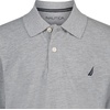 image:imageNautica Boys Short Sleeve Anchor Polo Button Closure Soft amp Comfortable Pique FabricGrey Heather