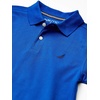 image:imageNautica Boys Short Sleeve Anchor Polo Button Closure Soft amp Comfortable Pique FabricLegacy Cobalt