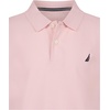 image:imageNautica Boys Short Sleeve Anchor Polo Button Closure Soft amp Comfortable Pique FabricPale Pink
