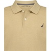 image:imageNautica Boys Short Sleeve Anchor Polo Button Closure Soft amp Comfortable Pique FabricSandy Bar Heather