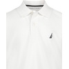 image:imageNautica Boys Short Sleeve Anchor Polo Button Closure Soft amp Comfortable Pique FabricWhite