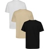 image:imageNautica Boys Short Sleeve Crew Neck TShirt 3Pack Soft Comfortable Relaxed FitBlackWhiteIrish Cream