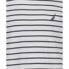 image:imageNautica Boys Short Sleeve Crew Neck TShirt 3Pack Soft Comfortable Relaxed FitBright Navy StripeWhiteNavy Seas