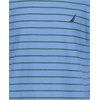image:imageNautica Boys Short Sleeve Crew Neck TShirt 3Pack Soft Comfortable Relaxed FitDella Robbia StripeSagebrushGrey