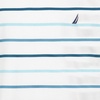 image:imageNautica Boys Short Sleeve Fashion Crew Neck TShirt Soft Comfortable Relaxed FitOpen Stripe Bright White