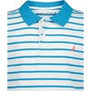 image:imageNautica Boys Short Sleeve Fashion Polo Button Closure Soft amp ComfortableCoast Stripe Hawiian Ocean
