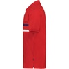 image:imageNautica Boys Short Sleeve Fashion Polo Button Closure Soft amp ComfortableDouble Stripe High Risk Red