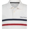 image:imageNautica Boys Short Sleeve Fashion Polo Button Closure Soft amp ComfortableDouble Stripe White