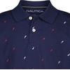image:imageNautica Boys Short Sleeve Fashion Polo Button Closure Soft amp ComfortableJclass Aop Medieval Blue
