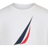 image:imageNautica Boys Short Sleeve JClass Logo Crew Neck TShirt Soft Comfortable Relaxed FitJclass White
