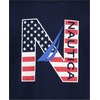 image:imageNautica Boys Short Sleeve JClass Logo Crew Neck TShirt Soft Comfortable Relaxed FitLarge N Flag Blueprint
