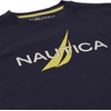 image:imageNautica Boys Short Sleeve JClass Logo Crew Neck TShirt Soft Comfortable Relaxed FitMesh Navy Seas