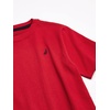 image:imageNautica Boys Short Sleeve Solid Crew Neck TShirt Soft Comfortable Relaxed FitLegacy Carmine
