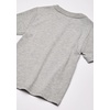 image:imageNautica Boys Short Sleeve Solid VNeck TShirt Soft Comfortable Relaxed FitGrey Heather