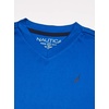 image:imageNautica Boys Short Sleeve Solid VNeck Tee ShirtPalo Lapis Blue
