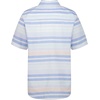 image:imageNautica Boys Short Sleeve Woven ButtonDown Shirt Light Weight amp BreathableCabana Stripe Cashmere Blue