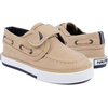 image:imageNautica Boys Toddler Boat Shoe  HookandLoop Loafers for Kids Classic Casual Dress School Shoes ToddlerLittle Kid SizesSand Navy