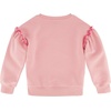 image:imageNautica Girls Fleece Popover Crewneck SweatshirtPink Dolphin Star